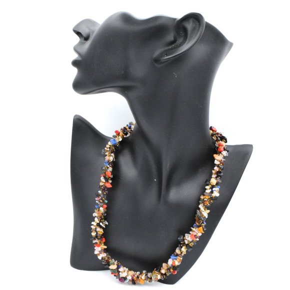 Vintage | Multi Strand | Gemstone | Necklace - Picture 3 of 4